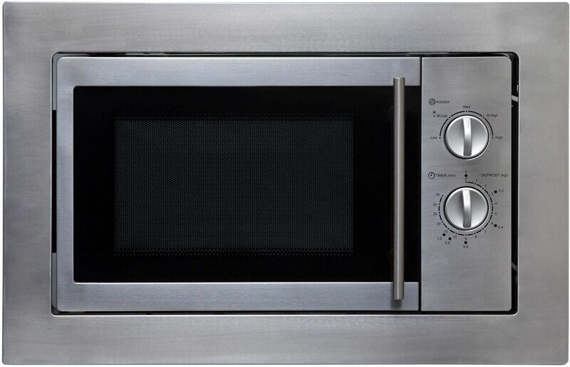 S.i.a - sia Integrated Microwave Oven, 20L Stainless Steel Built In - BIM10SS