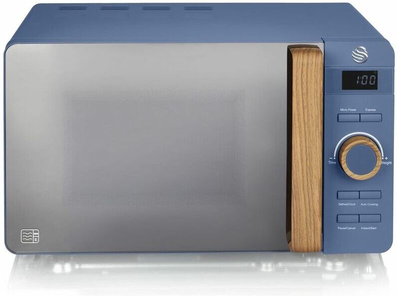 Nordic led Digital Microwave 20L Blue - Swan