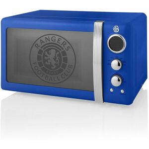 Retro Rangers 800W Digital Microwave - Swan