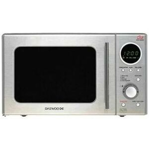 Daewoo - Freestanding Microwave With Grill, Stainless Steel, 20L 700W KOG3000SL