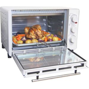 Electric Mini Oven with Baking Tray, 30 Litre Capacity - IG7131 - White - Igenix