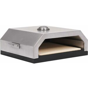 Berkfield Home - Mayfair Pizza Oven with Ceramic Stone for Gas Charcoal bbq