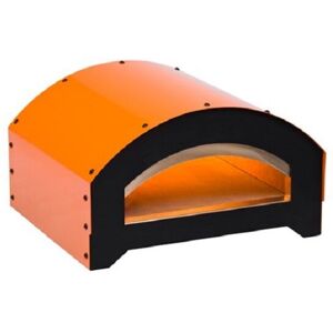 WHITE’S FOODSERVICE EQUIPMENT Nano Pizza Oven - Refractory - L47.5 x W53 x H31 cm - Tangerine / Black