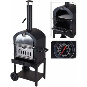 BERKFIELD HOME ProGarden bbq Pizza Oven Black