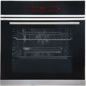 S.I.A Pyrolytic Self Cleaning Single Electric Oven, 76L - sia BISO12PSS