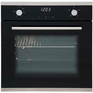 S.i.a - sia SO103 60cm Black Built In Touch Control Single Electric True Fan Oven