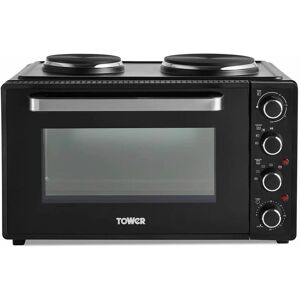 T14045 - 42L Mini Oven with Hot Plates - Tower