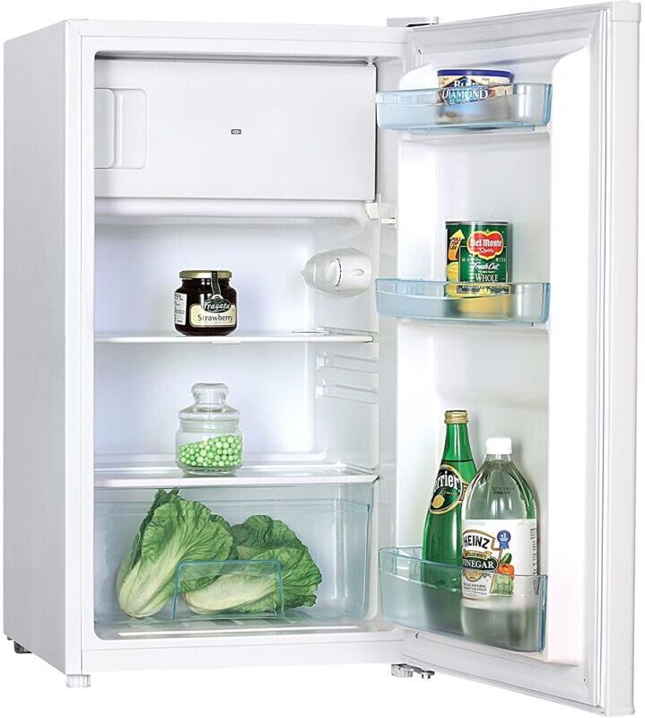 Under Counter Fridge, 80 Litre, White- IG348R - White - Igenix