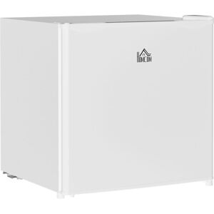 Homcom - 46L Counter Top Fridge with Chiller Box Mini Fridge for Bedrooms Cream - Cream