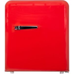 S.i.a - Red Retro Mini Fridge/Table top Drinks Cooler 45L - sia RFM44R