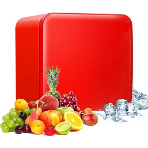 Costway - Compact Freestanding Refrigerator Table Top Mini Fridge & Cooler W/Glass Shelves Costway - Compact Freestanding Refrigerator Table Top Mini Fridge & Cooler W/Glass Shelves