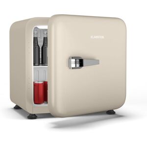 Klarstein Audrey Evo 43L Retro Mini Fridge - Quiet 40 dB, Adjustable Thermostat, Reversible Door, Bedroom Fridge, Small Fridge for Bedrooms, Offices, Klarstein Audrey Evo 43L Retro Mini Fridge - Quiet 40 dB, Adjustable Thermostat, Reversible Door, Bedroom Fridge, Small Fridge for Bedrooms, Offices,