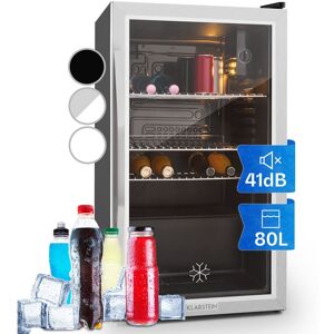 Klarstein Beer Fridge, Glass Mini Fridge for Bedrooms, Food, & Drinks, Small Fridge Wine Cooler, Glass Door Drinks Fridge, 80L Table Top Fridge w/ Klarstein Beer Fridge, Glass Mini Fridge for Bedrooms, Food, & Drinks, Small Fridge Wine Cooler, Glass Door Drinks Fridge, 80L Table Top Fridge w/