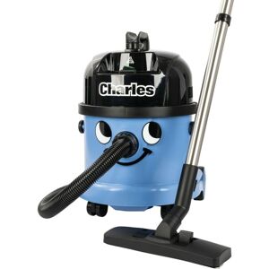 Numatic Charles CVC-370 Wet & Dry Vacuum Cleaner Blue 240V - Blue