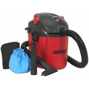 Loops - 1000W Wet & Dry Vacuum Cleaner - 10L Drum - Blower Facility - Vehicle Cleaning