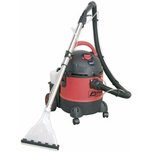 LOOPS 1250W Wet & Dry Valeting Machine - 20L Drum Capacity - Detergent Tank - 230V