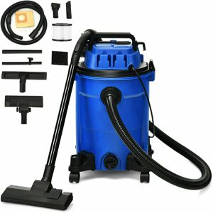 COSTWAY 25L Vacuum Cleaner 3-in-1 Portable Home Shop Wet/Dry Vacuum w/ Blower Function