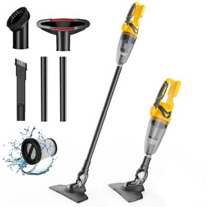 TEETOK 4 in 1 Lithium Cordless Upright Handheld Stick Vacuum Cleaner ,Home and Car Cleaning Tool (Not Included Battery),Compatible with DeWALT Battery