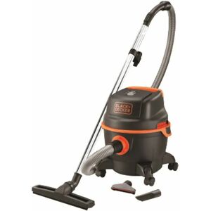 BLACK+ DE Black+de - black+decker BXVC15PE Wet & Dry Vacuum (uk Model), 1200 w, 15 Litre Capacity, 1.5 m Hose, 3 Stainless Steel Tubes, 3 Brushes, Tube Storage