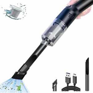 LANGRAY Car Vacuum Cleaner, Cordless Tabletop Vacuum Cleaner(400g, Mini Handheld Vacuum Cleaner, 4500Pa Small Portable and Powerful Vacuum Cleaner, for