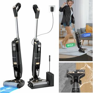 DAYPLUS Electric Mop Cordless Floor Cleaner Vacuum Cleaners LED Headlight & Water tank