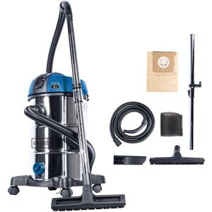 Scheppach - 1300W premium wet & dry vacuum cleaner with 3m hose (30 litre tank) : NTS30PREMIUM