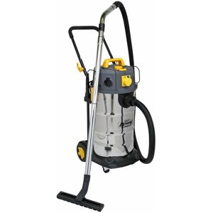 Vacuum Cleaner Industrial Dust-Free Wet/Dry 38L 1100W/110V Stainless Steel Drum m Class Filtration PC380M110V - Sealey