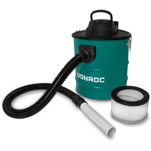 Vonroc - ash vacuum cleaner 1600W – 20L tank – 3m power cable - For fireplace, barbecue and workshop