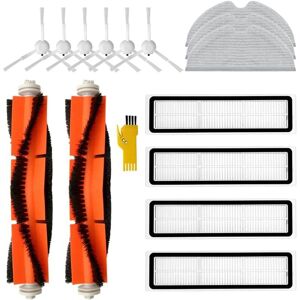 Tlily - 16 Packs Accessory Kit Replacement for Dreame D9 Dreame L10 Pro Dreame D9 Max Dreame D9 Pro Robot Vacuum Cleaner