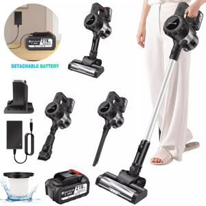 DAYPLUS 30Kpa Upright 6 in 1 Stick Power Vacuum Cleaner Cordless Bagless Handheld Hoover