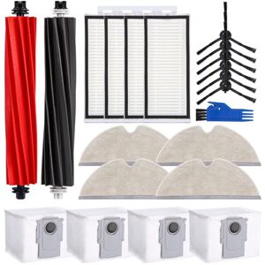 TLILY Accessory Set for Roborock Q8 Max+/Q8 Max/Q5 Pro+/Q5 Pro Robot Vacuum Cleaner,Main Brushe,HEPA Filters,Wipes,Side Brushe