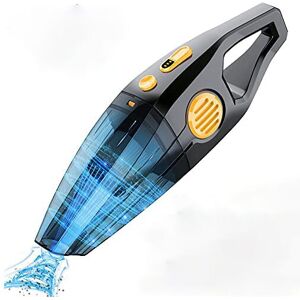 ZVD Cordless Handheld Vacuum Cleaner 120W Rechargeable 8000PA Tabletop Vacuum Cleaner - With usb Port for Pet Hair, Kitchen, Office, Car Wet and Dry Type