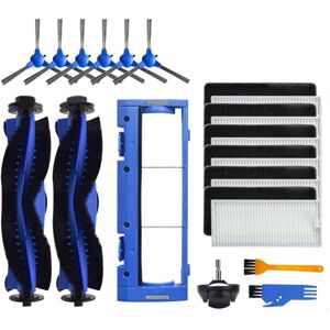 Tlily - For Anker Eufy RoboVac 11S Plus 15C 25C 30C 35C 12 15T Robot Vacuum Cleaner Roller Side Brush hepa Filter Accessories