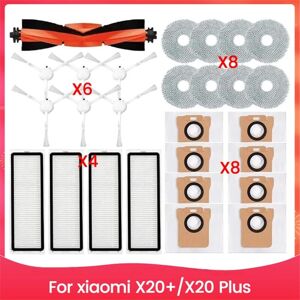 Tlily - For Robot Vacuum X20+/X20Plus Cleaner Accessories