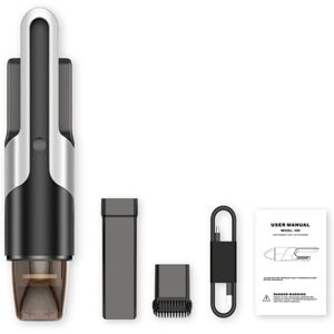 Tlily - Handheld Vacuum Cleaner Cordless Hand Car Vacuum 6000Pa Rechargeable Portable Vac for Pet Hair, Home, Car Cleaning