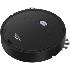 Tlily - Intelligent Sweeping Robot 3 in 1 Vacuum Cleaner Rechargeable Mopping Vacuum Cleaners Household Robot Cleaner-A