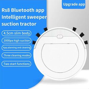 TLILY Robot Vacuum Cleaner Smart Ultra Thin Automatic Sweeping Suction Towing 3 in 1 APP Remote Control