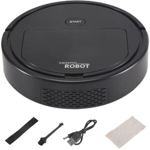 Tlily - Smart Robot Vacuum Cleaner 3-In-1 Household Cleaning Machine Automatic Cleaner,Black