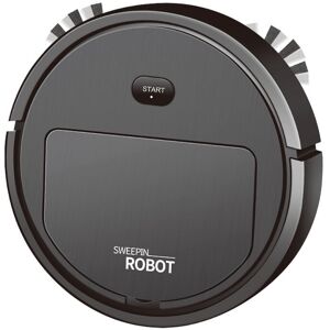 Tlily - Smart Robot Vacuum Cleaner 3-In-1 Household Cleaning Machine Automatic Cleaner,Black