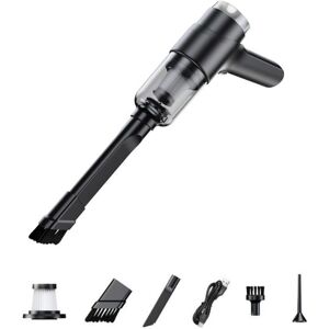 Csparkv - Cordless Handheld Vacuum Cleaner, 4 in1 Car Vacuum Cleaner, Mini usb-c Car Vacuum Cleaner Powerful 6500Pa, Rechargeable Lightweight with Csparkv - Cordless Handheld Vacuum Cleaner, 4 in1 Car Vacuum Cleaner, Mini usb-c Car Vacuum Cleaner Powerful 6500Pa, Rechargeable Lightweight with