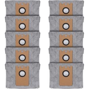 TEHTUY Pack of 10 dust bags for eufy RoboVac L35 Hybrid/L35 Hybrid+ LR30 Hybrid/LR30 LR20 Automatic emptying station, 4-layer filtration system with TEHTUY Pack of 10 dust bags for eufy RoboVac L35 Hybrid/L35 Hybrid+ LR30 Hybrid/LR30 LR20 Automatic emptying station, 4-layer filtration system with