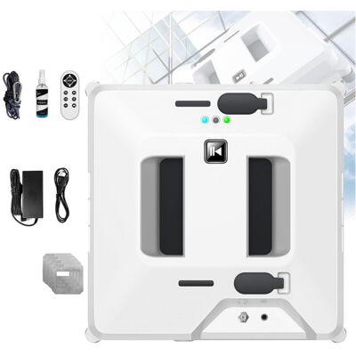 AUTRUCKER Robot Window Cleaning Machine, Smart Electric Remote Control Window Cleaning Machine for Home AUTRUCKER Robot Window Cleaning Machine, Smart Electric Remote Control Window Cleaning Machine for Home