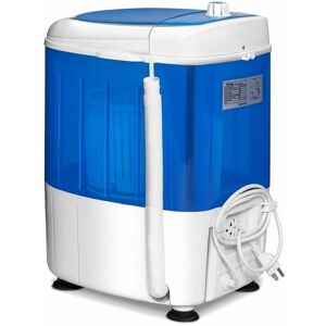Costway - 2-in-1 Mini Washing Machine Single Tub Washer and Spin Dryer w/ Timing Funtion