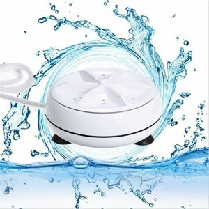 Hoopzi - Portable Ultrasonic Washing Machine with usb Power for Camping and Travel 1510.56 Mini-A 10W