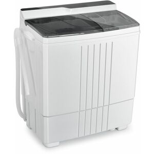 Costway - Twin Tub Washing Machine Portable Laundry Washer Machine 4.5KG Washer +1.5KG Dry