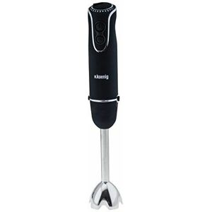 Hkoenig - H.Koenig MIX75 Immersion blender Black,Stainless steel 500L 750W blender