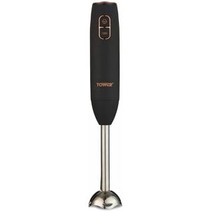 Cavaletto T12059RG Stick Blender with Turbo Function, 600W, Black and Rose Gold - Tower