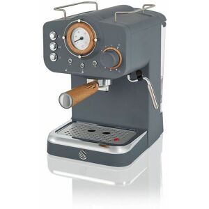 Retro Pump Espresso Coffee Machine - Swan