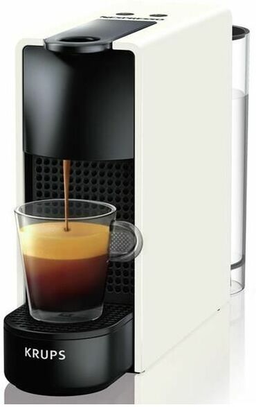 Krups - YY2912FD coffee maker Freestanding Espresso machine Black, White 0.6 l 1 cups Fully-auto