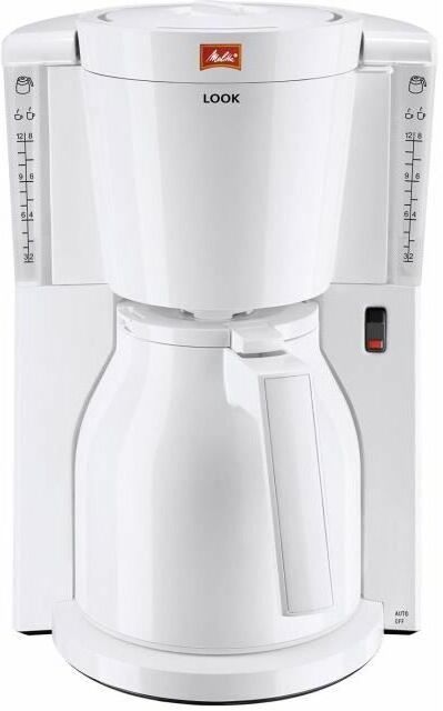 Look Therm Freestanding Semi-auto Drip coffee maker 12cups White - Melitta